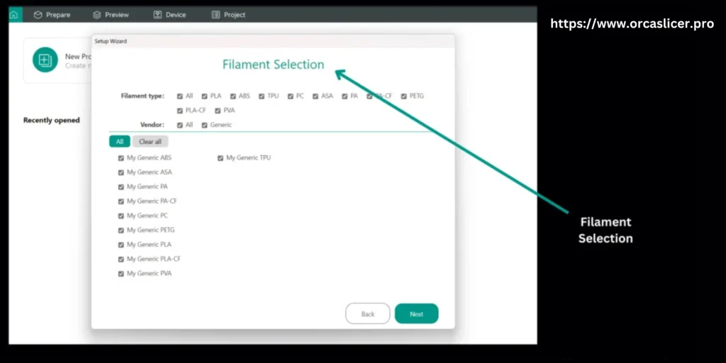 orca slicer filament settings Orca Slicer 3D Printing Slicer