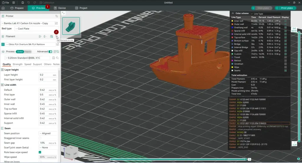 Orca Slicer Filament: Settings And Customization Guide orca-slicer-filament-profile-create-new
